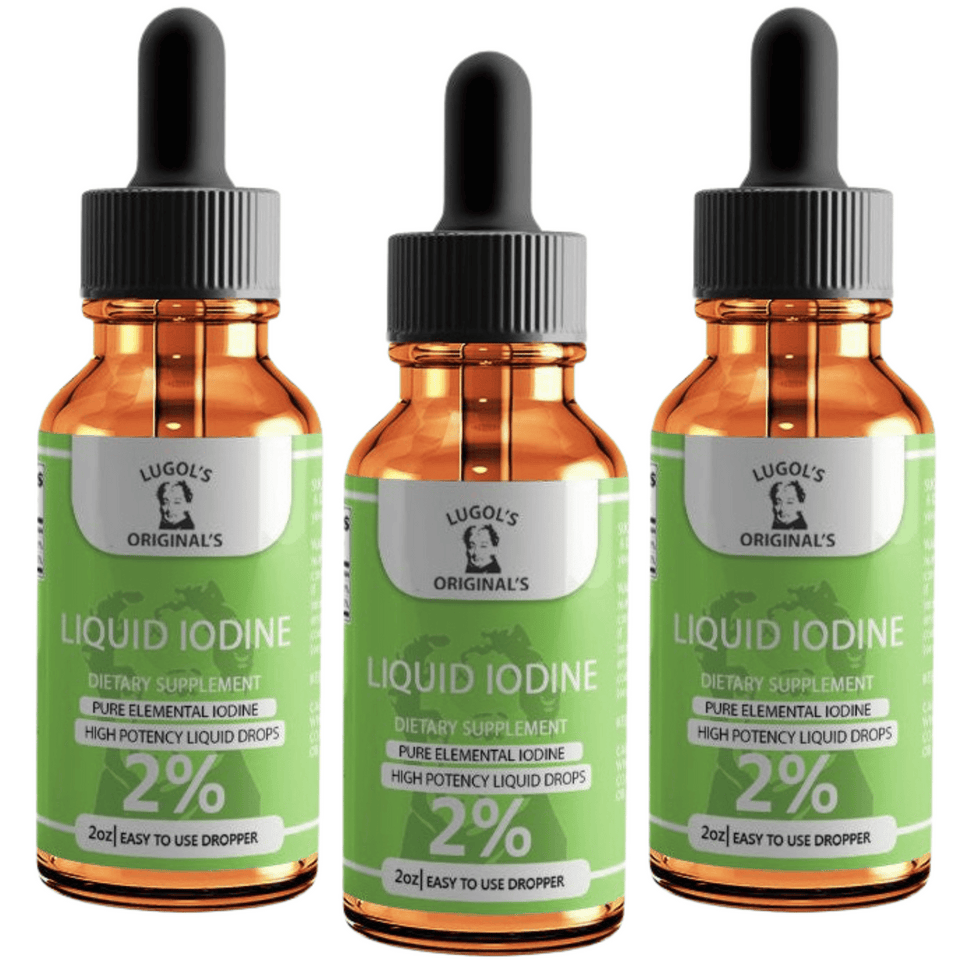 Taking best sale iodine drops
