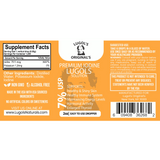 7% Lugols Iodine Solution Drops Thyroid Support Supplement 2oz