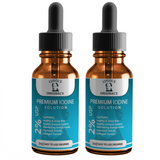 2% Lugols Iodine Solution Drops Thyroid Support Supplement 2oz - Lugols Originals