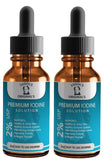 2% Lugols Iodine Solution Drops Thyroid Support Supplement 2oz - Lugols Originals