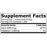 5% Liquid Iodine Drops Thyroid Support Supplement 2oz - Lugols Originals